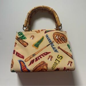 Bedazzled Baseball Purse